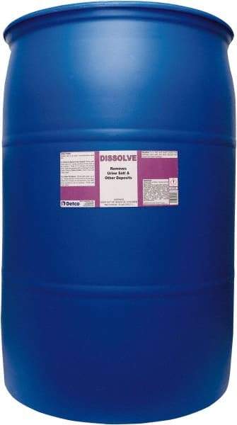 Detco - 55 Gal Drum Carpet & Upholstery Spot Remover - Unscented - Top Tool & Supply