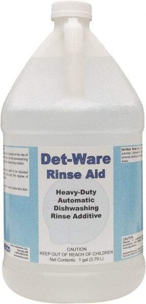 Detco - 1 Gal Bottle Automatic Dishwashing Liquid - Unscented - Top Tool & Supply