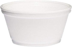 DART - Foam Container, 8 oz, 1000/Carton - White - Top Tool & Supply