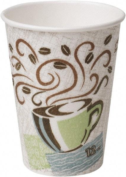 Dixie - Hot Cups, Paper, 10 oz, 500/Carton - Coffee Dreams Design - Top Tool & Supply