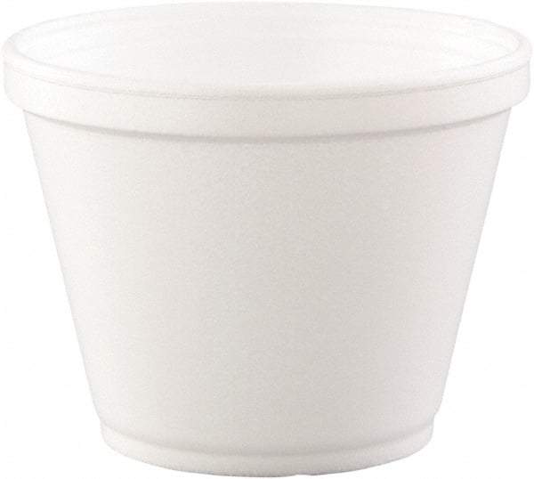 DART - Food Containers, Foam, 12 oz, 25/Bag, 20 Bags/Carton - White - Top Tool & Supply