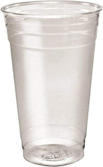 Solo - Ultra Clear PETE Cold Cups, 24 oz, Clear, 50/Sleeve, 12 Sleeves/Carton - Clear - Top Tool & Supply