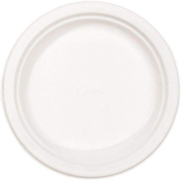 Chinet - Paper Dinnerware, Plate, 8 3/4" dia, 500/Carton - White - Top Tool & Supply