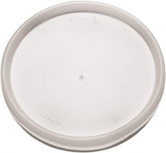 DART - Plastic Lids, for 8, 12, 16 oz Hot/Cold Foam Cups, Vented, 1000/Carton - Translucent - Top Tool & Supply