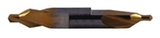 #11 x 1-1/4 OAL 60° HSS Combined Drill & Countersink-TiN Coated - Top Tool & Supply