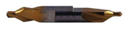 #18 x 3-1/2 OAL 60° HSS Combined Drill & Countersink-TiN Coated - Top Tool & Supply