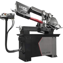 Jet - 8 x 13" Manual Horizontal Bandsaw - 1 Phase, 115/230 Volts, Variable Speed Pulley Drive - Top Tool & Supply