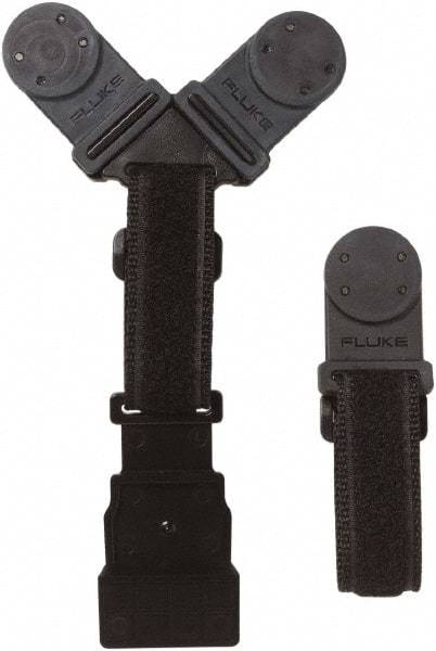 Fluke - Black Electrical Test Equipment Hanger Strap Kit - Use with Fluke 1730 Energy Loggers - Top Tool & Supply