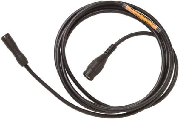 Fluke - Black Electrical Test Equipment Auxiliary Cable - Use with Fluke 1730 Energy Loggers - Top Tool & Supply