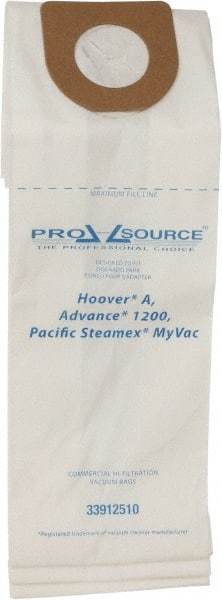 PRO-SOURCE - Meltblown Polypropylene & Paper Vacuum Bag - For Hoover A, Advance 1200 Vac & Pacific Steam MyVac - Top Tool & Supply