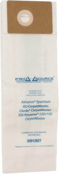 PRO-SOURCE - Meltblown Polypropylene & Paper Vacuum Bag - For Karcher/Tornado Models: CV30/1 & CV38/1 & CV48/2 Upright & NSS Pacer Models 112 - 115UE - Top Tool & Supply