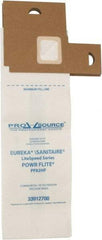 PRO-SOURCE - Meltblown Polypropylene & Paper Vacuum Bag - For Eureka LiteSpeed Models 5700-5739 & 5800-5839 & Powr-Flite PF82HF Uprights - Top Tool & Supply