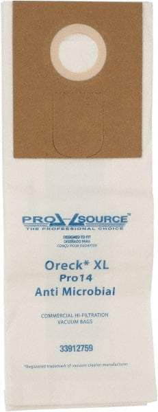 PRO-SOURCE - Meltblown Polypropylene & Paper Vacuum Bag - For Oreck XL Pro 14 Uprights - Top Tool & Supply