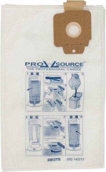 PRO-SOURCE - Meltblown Polypropylene & Paper Vacuum Bag - For Karcher/Tornado Models CV30/1 & CV38/1 CleanBreeze - Top Tool & Supply