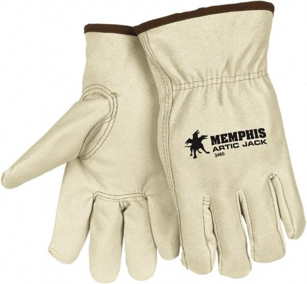 MCR Safety - Size S Cold Protection Work Gloves - For General Purpose, Uncoated, Beige, Paired - Top Tool & Supply