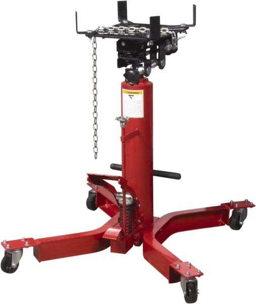 Sunex Tools - 1,000 Lb Capacity Transmission Jack - 35-1/2 to 75-1/2" High - Top Tool & Supply