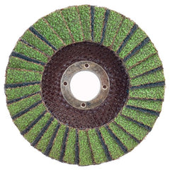 5″ × 1/4″ × 7/8″ Neon R766 Flap Disc Type 27 Flat 40 Grit - Top Tool & Supply