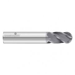 3/4 Dia. x 4 Overall Length 4-Flute Square End Solid Carbide SE End Mill-Round Shank-Center Cut-FC18 - Top Tool & Supply