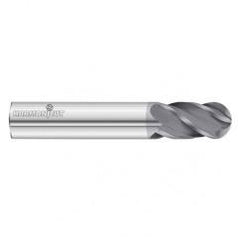 3/4 Dia. x 4 Overall Length 4-Flute Square End Solid Carbide SE End Mill-Round Shank-Center Cut-FC18 - Top Tool & Supply