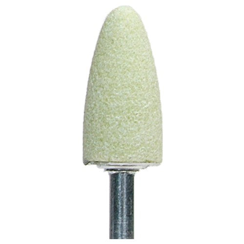 3/8″ × 3/4″ 1/8″ Spindle Quantum Mounted Point B52 80 Grit Ceramic Alumina - Top Tool & Supply