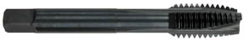 M12 x 1.75 Dia. - H11 - HSS - Nitride & Steam Oxide - +.005 Oversize Spiral Flute Tap - Top Tool & Supply