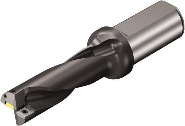 Sandvik Coromant - 224mm Max Drill Depth, 4xD, 56mm Diam, Indexable Insert Drill - 50mm Shank Diam, 50 Cylindrical Shank - Top Tool & Supply