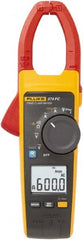 Fluke - 374 FC, CAT IV, CAT III, Digital True RMS Clamp Meter with 1.3386" Clamp On Jaws - Top Tool & Supply