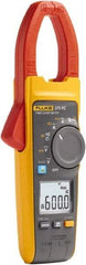 Fluke - 375 FC, CAT IV, CAT III, Digital True RMS Clamp Meter with 1.3386" Clamp On Jaws - 1000 VAC/VDC, 999.9 AC/DC Amps, Measures Voltage, Capacitance, Current, Frequency, mVDC, Resistance - Top Tool & Supply