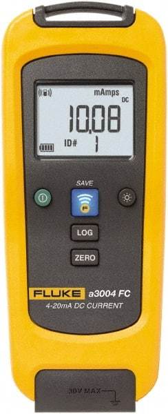 Fluke - A3004FC, Digital Wireless Clamp Meter with 0.1772" Clamp On Jaws - Measures Current - Top Tool & Supply