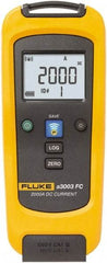 Fluke - A3003FC, CAT IV, CAT III, Digital Wireless Clamp Meter with 2.5197" Clamp On Jaws - 2000 AC/DC Amps, 2000 DC Amps, Measures Current - Top Tool & Supply