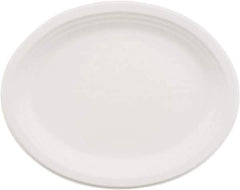 Chinet - Chinet Paper Dinnerware, Oval Platter, 9-3/4 x 12-1/2 - White - Top Tool & Supply