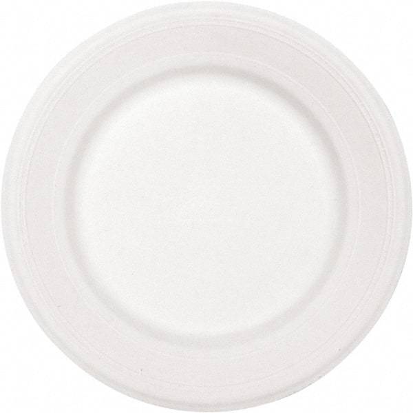 Chinet - Chinet Dinnerware Plate, 10-1/2" - White - Top Tool & Supply