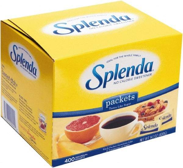 Splenda - 0.035 oz Packet Artificial Sweetener - Use with Coffee, Beverages - Top Tool & Supply