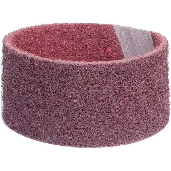 Norton - 2-3/4" Wide x 15-1/2" OAL, Aluminum Oxide Abrasive Belt - Aluminum Oxide, Medium, Nonwoven, Cloth Backing - Top Tool & Supply