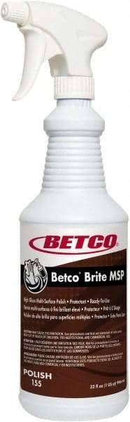 Betco - Liquid Furniture Polish - Lemon Scented, Plastic Bottle Container - Top Tool & Supply