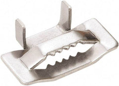 IDEAL TRIDON - Stainless Steel Banding Strap Buckle - 1/4" Wide x 0.03" Thick - Top Tool & Supply