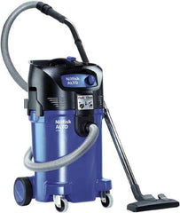 Nilfisk - 12 Gal Plastic Tank, Electric Powered Wet/Dry Vacuum - 1.34 Peak hp, 120 Volt, 8.3 Amps, 10' Hose Fitting, General Purpose Filter, Accessories Included - Top Tool & Supply