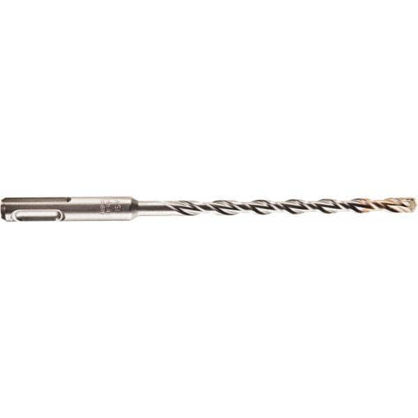 20mm Diam, SDS-Plus Shank, Carbide-Tipped Rotary & Hammer Drill Bit 150mm Usable Length, 200mm OAL, Spear Cutting Shape