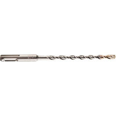 20mm Diam, SDS-Plus Shank, Carbide-Tipped Rotary & Hammer Drill Bit 150mm Usable Length, 200mm OAL, Spear Cutting Shape