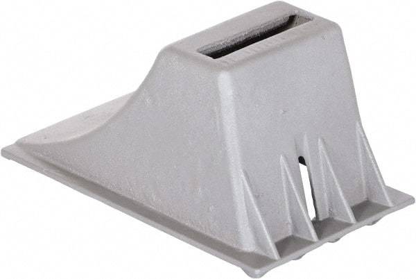 Vestil - 8-1/2" Wide x 8-1/2" High x 15-1/4" Deep, Steel Wheel Chock - Top Tool & Supply