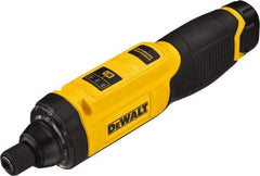 DeWALT - 8 Volt Lithium-Ion Battery Inline Cordless Screwdriver - 430 RPM, 430 In/Lb Torque - Top Tool & Supply