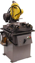 Kalamazoo - 14" Blade Diam, 1" Arbor Hole, Miter Chop & Cutoff Saw - 4,400 RPM, 5 hp, 230/440 Volts, 1 or 3 Phase - Top Tool & Supply