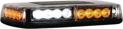 Buyers Products - Variable Flash Rate, Magnetic or Permanent Mount Emergency LED Lightbar Assembly - Powered by DC, Amber & Clear - Top Tool & Supply