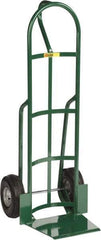 Little Giant - 800 Lb Capacity 49" OAH Hand Truck - 13-1/2 x 16" Base Plate, Loop Handle, Steel, Pneumatic Wheels - Top Tool & Supply