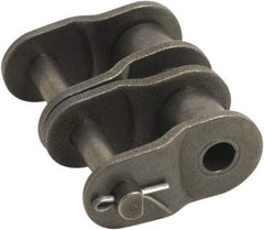 Tritan - 1/4" Pitch, ANSI 25-2, Double Strand Roller Chain Offset Link - For Use with Double Strand Chain - Top Tool & Supply