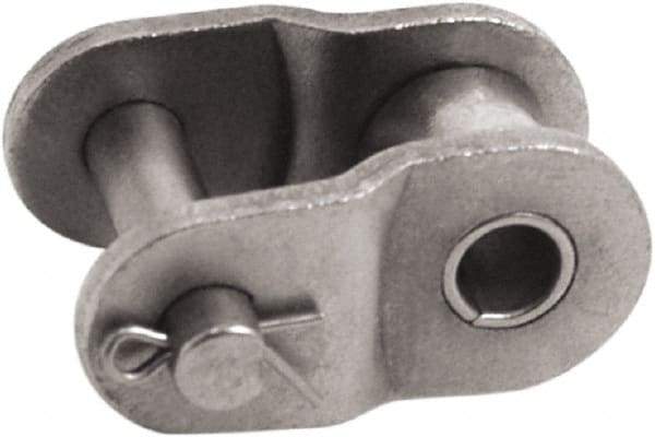 Tritan - 1" Pitch, ANSI 80, Roller Chain Offset Link - For Use with Single Strand Chain - Top Tool & Supply