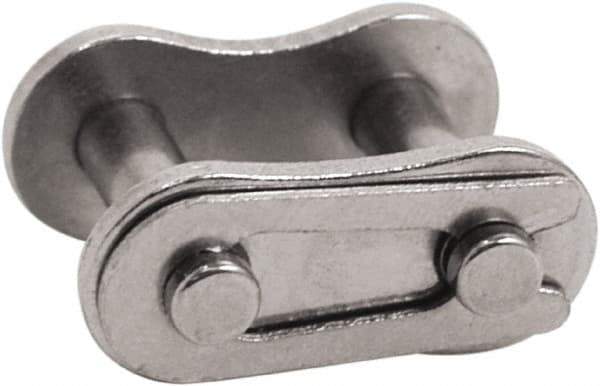 Tritan - 1-1/4" Pitch, ANSI 100, Roller Chain Connecting Link - For Use with Single Strand Chain - Top Tool & Supply