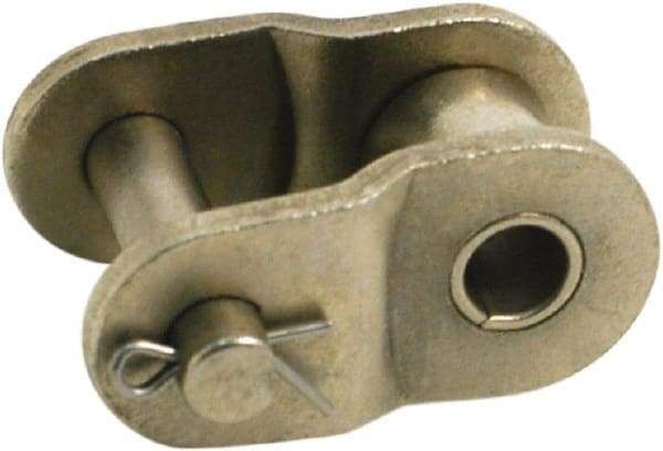 Tritan - 1" Pitch, ANSI 80, Roller Chain Offset Link - For Use with Single Strand Chain - Top Tool & Supply