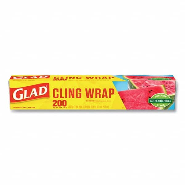 Glad - Foil & Plastic Wrap Breakroom Accessory Type: Plastic Wrap For Use With: Food Protection - Top Tool & Supply