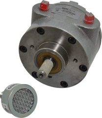 Gast - 1-1/2 hp Reversible Face Air Actuated Motor - 3,000 Max RPM, 1.12" Shaft Length, 5.81" OAL, 1/2" Shaft Diam - Top Tool & Supply